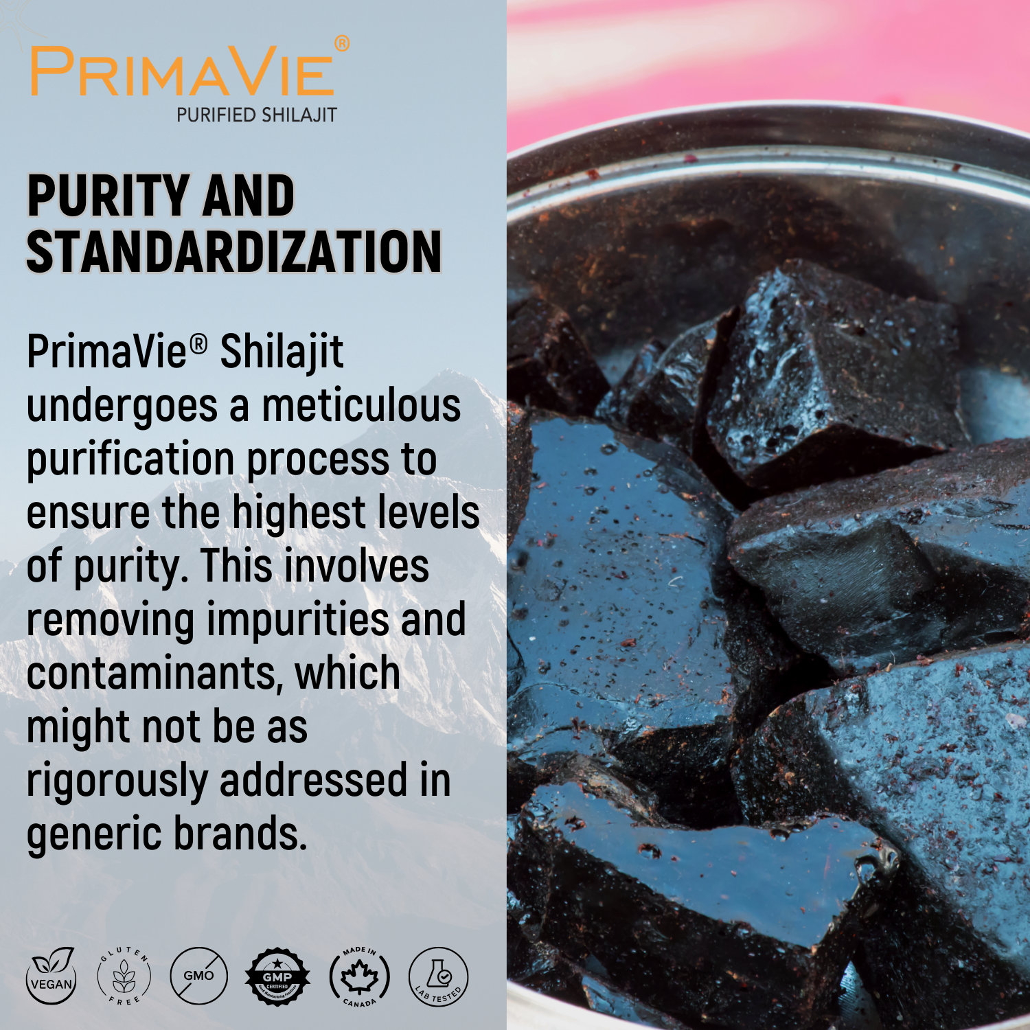 Ultra Premium Shilajit with Primavie