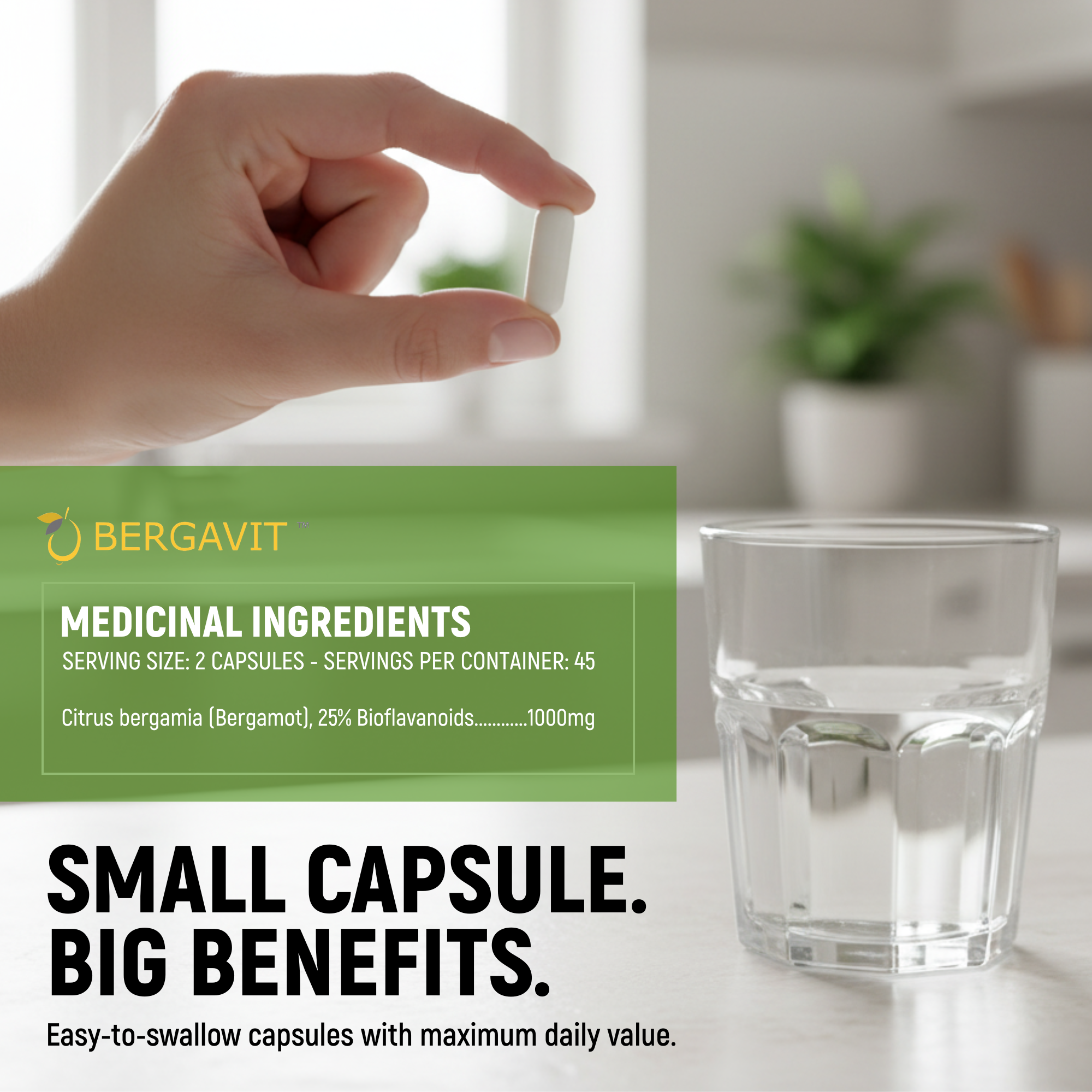 Ultra Premium Bergamot with Bergavit