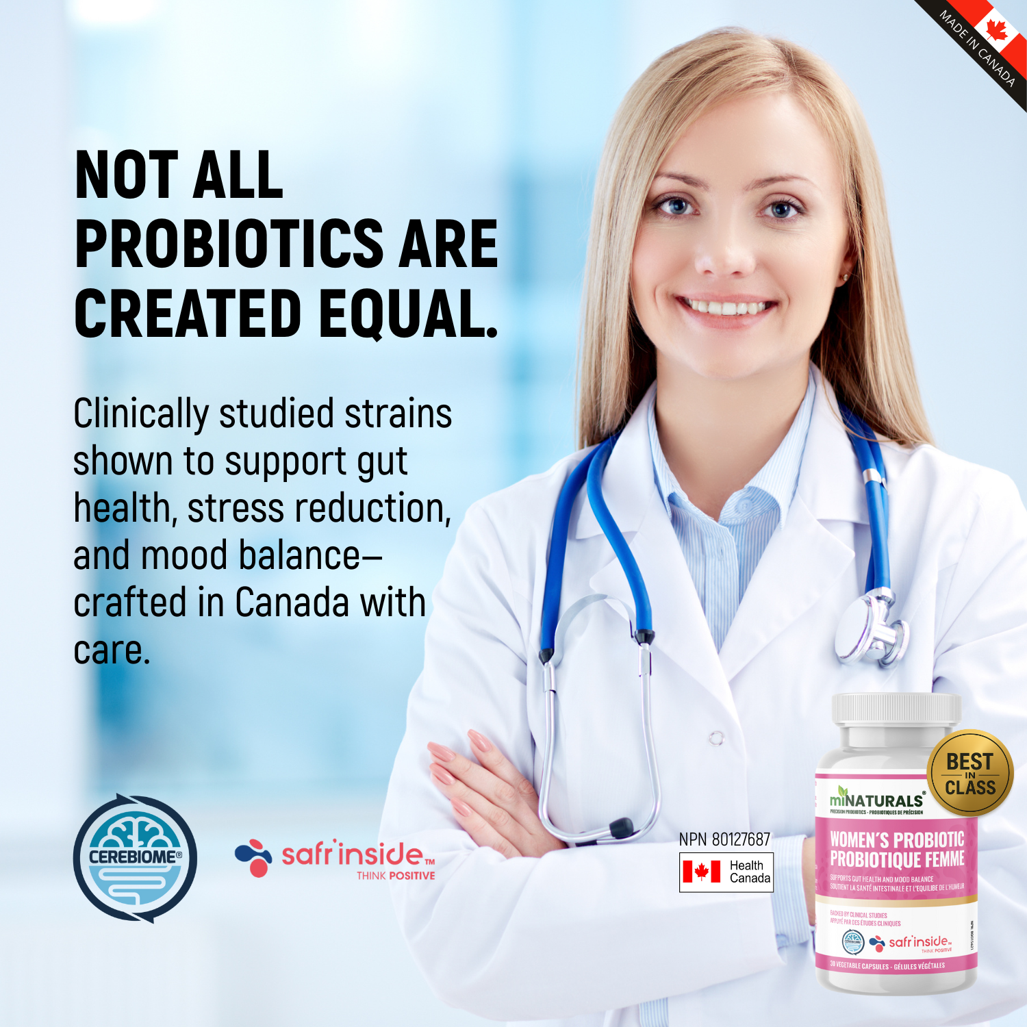 Precision Probiotics - Women's Probiotics - Gut + Mood
