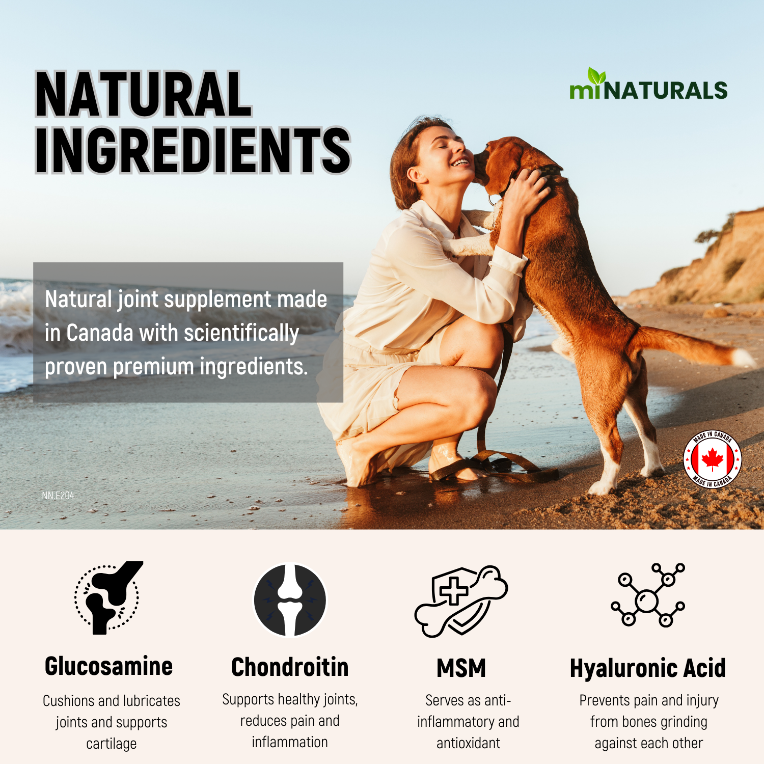 K9 Joint Powder (Glucosamine, Chondroitin, MSM, and Hyaluronic Acid)