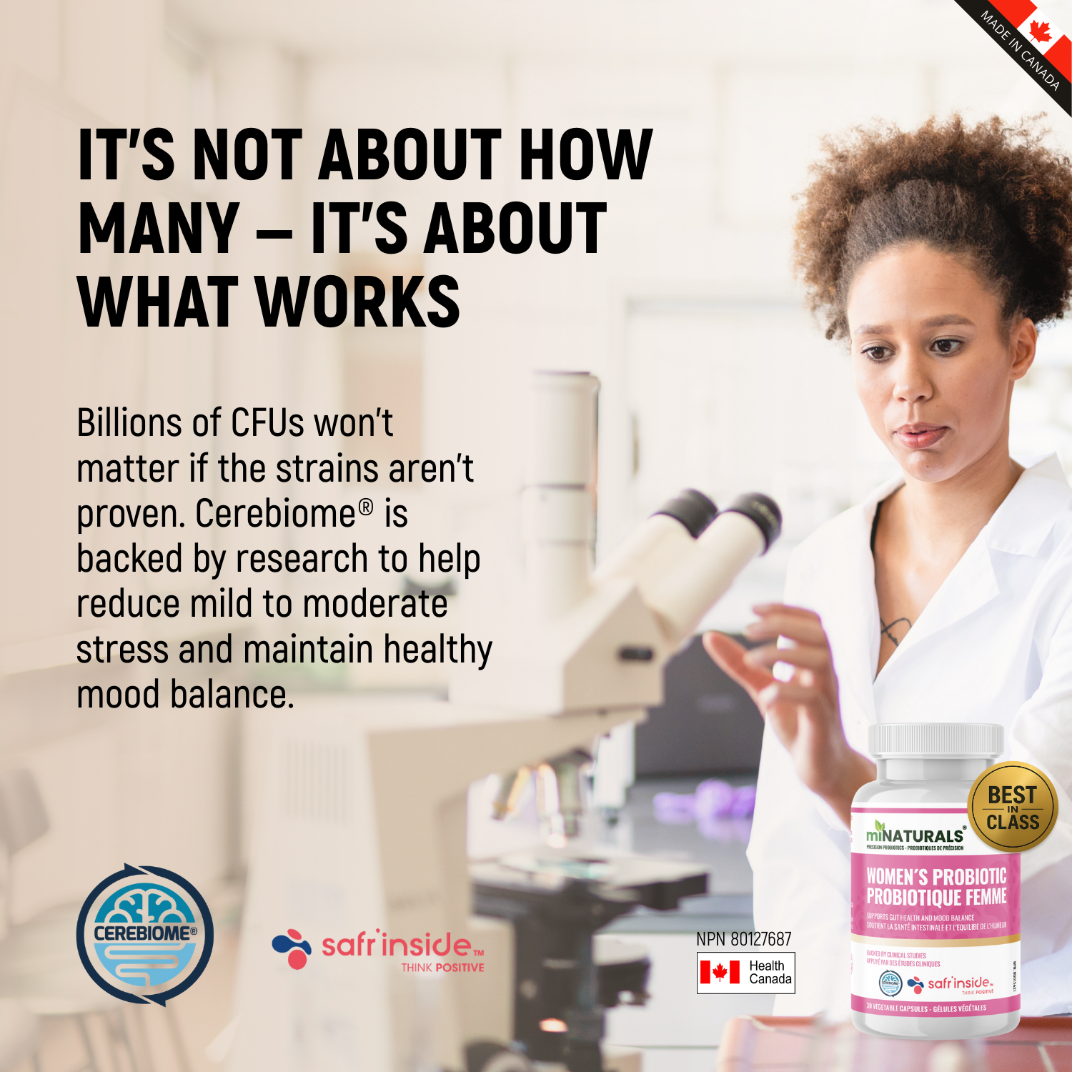 Precision Probiotics - Women's Probiotics - Gut + Mood