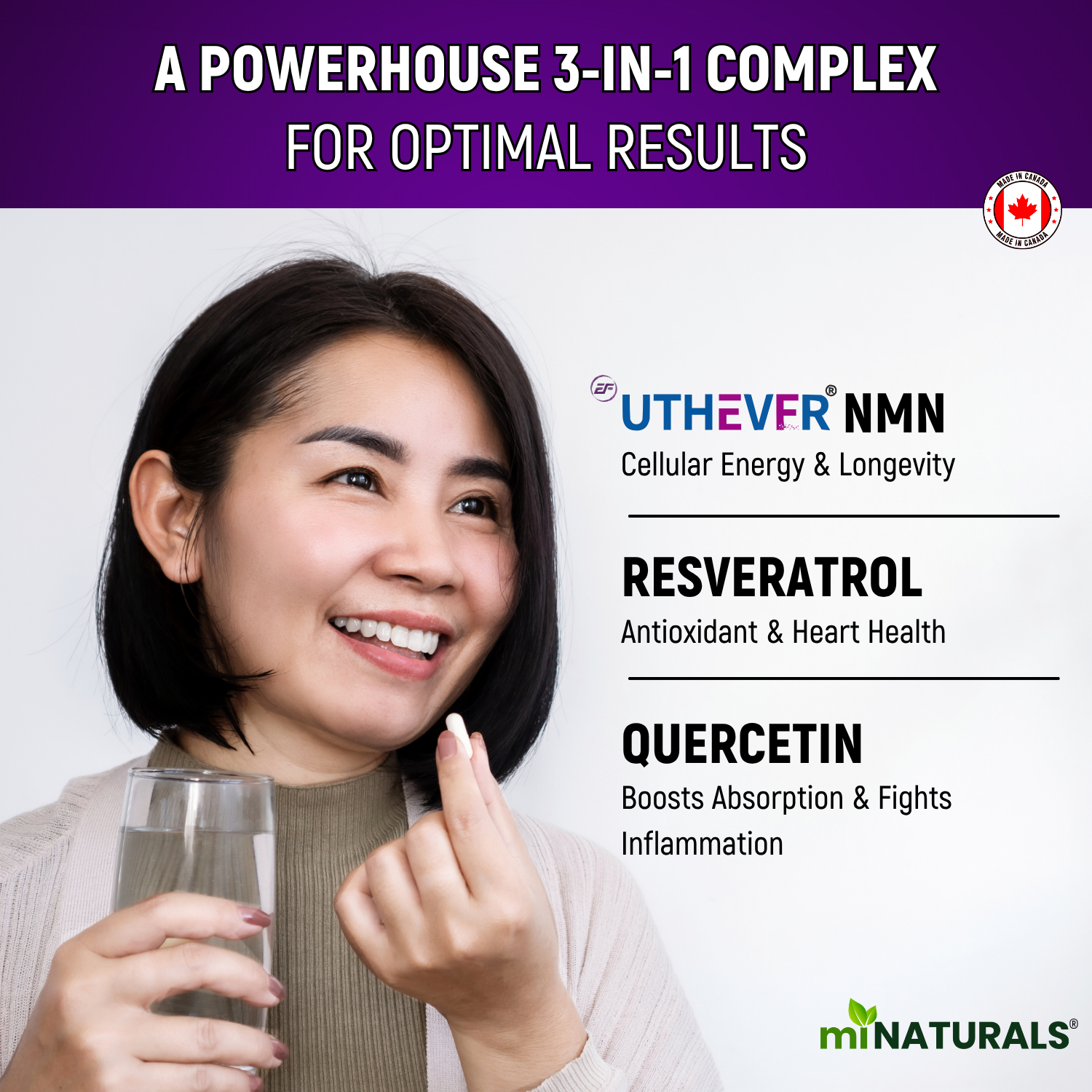 Ultra Premium NMN With Uthever®