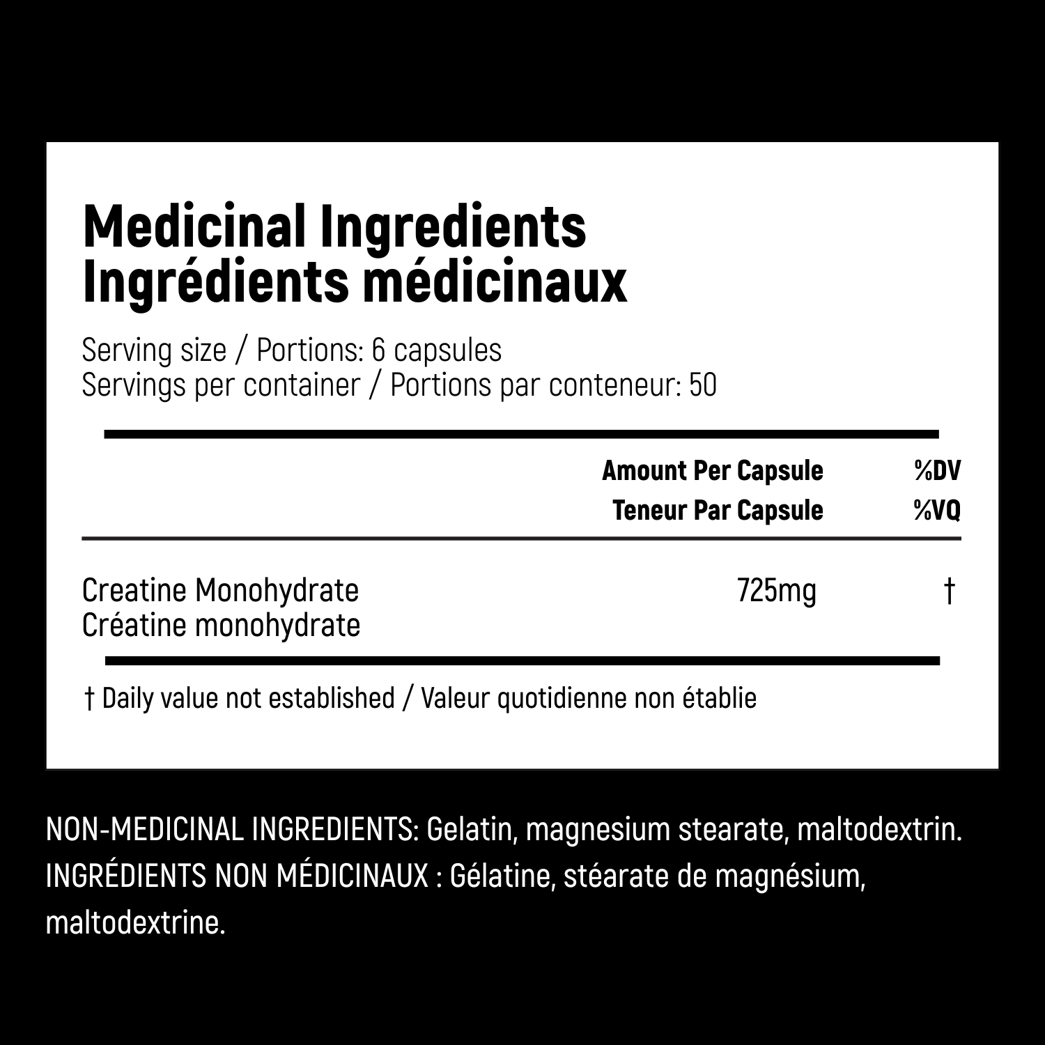 Micronized Creatine Monohydrate Capsules - 300 Capsules