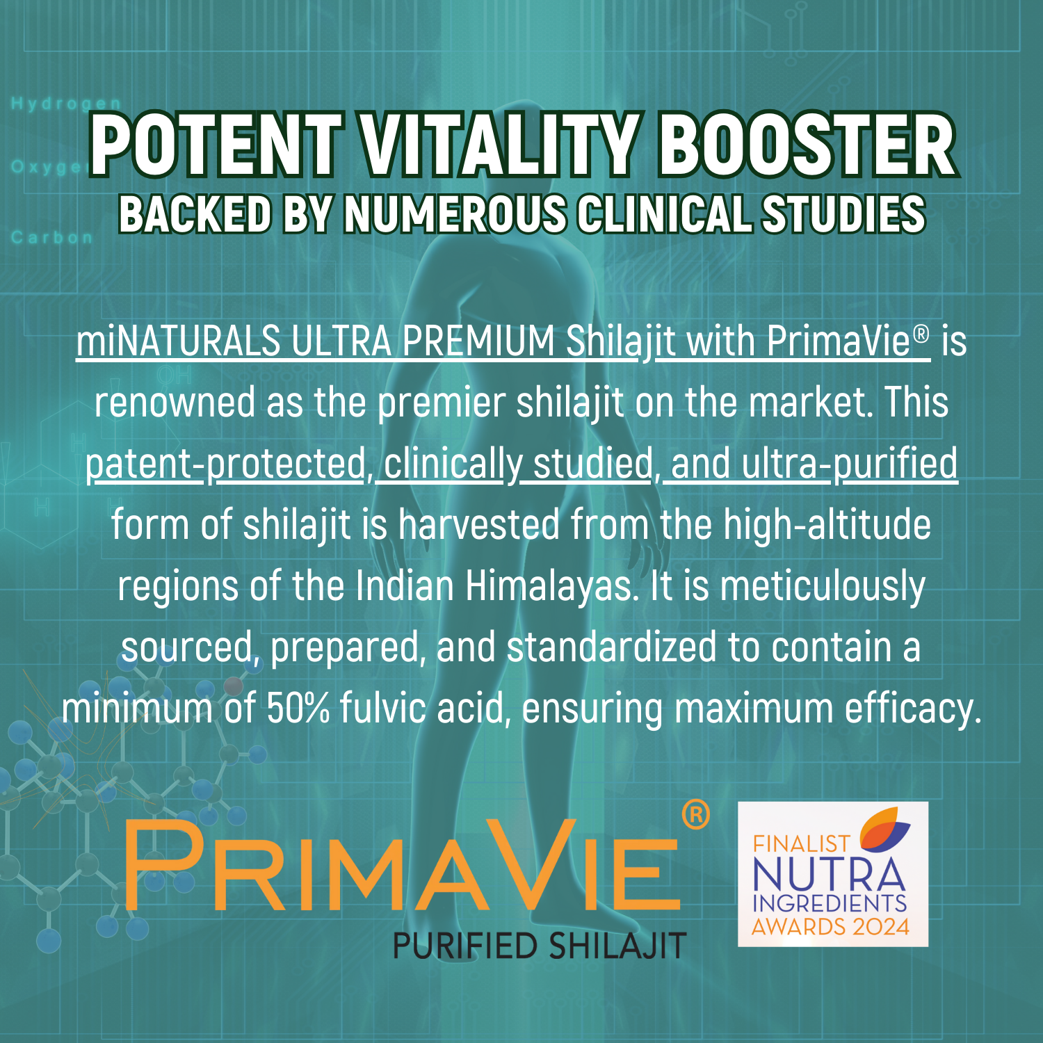 Ultra Premium Shilajit with Primavie