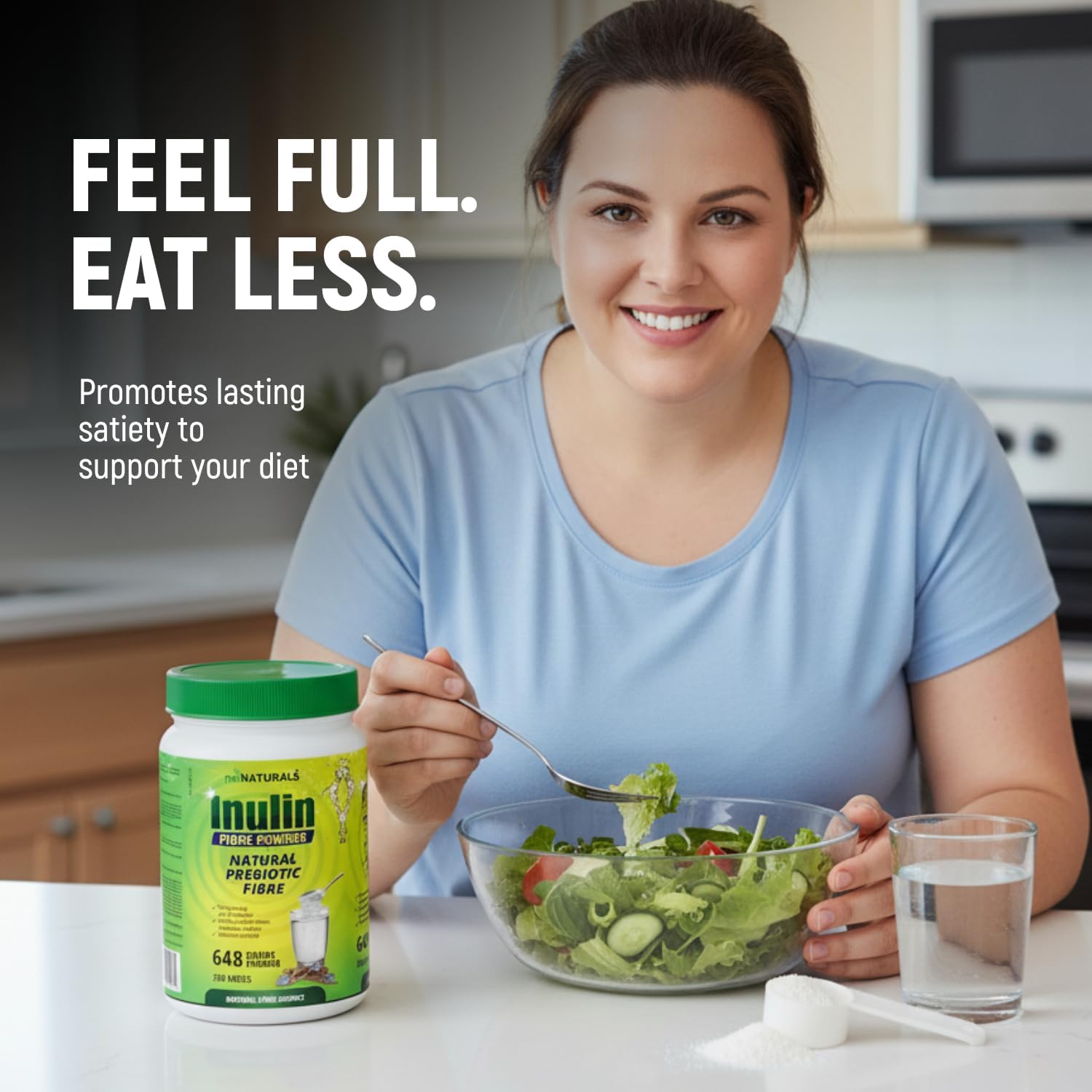 Inulin Fiber Powder - 648 grams