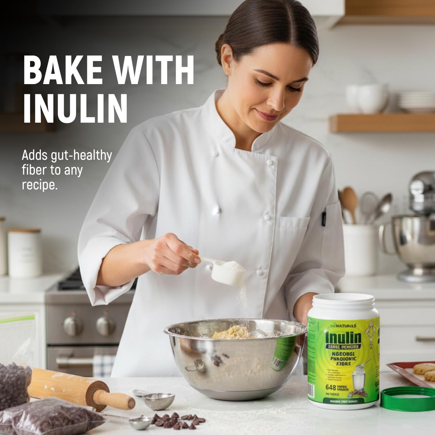 Inulin Fiber Powder - 648 grams