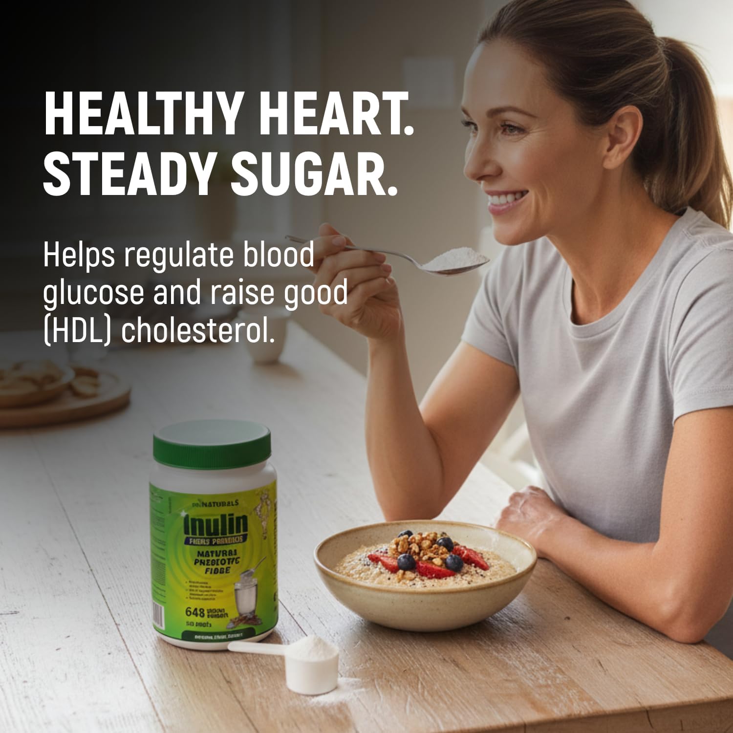 Inulin Fiber Powder - 648 grams