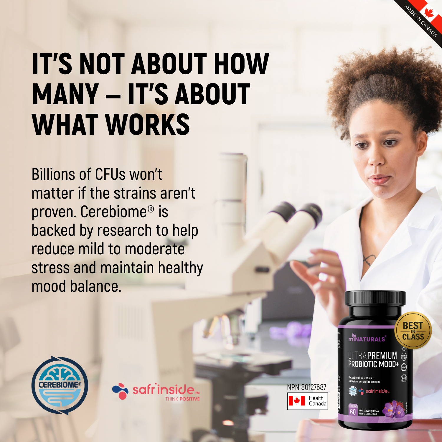 Ultra Premium Probiotic Mood+