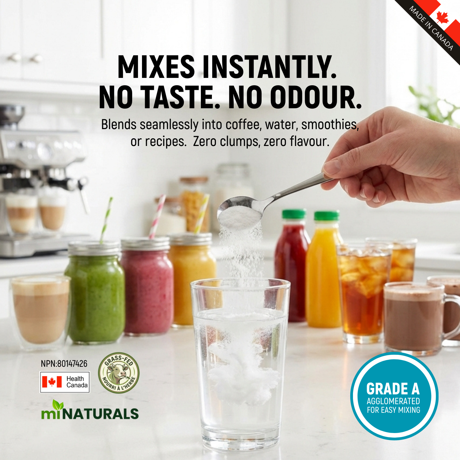 Grass-Fed Hydrolized Collagen Peptide Powder