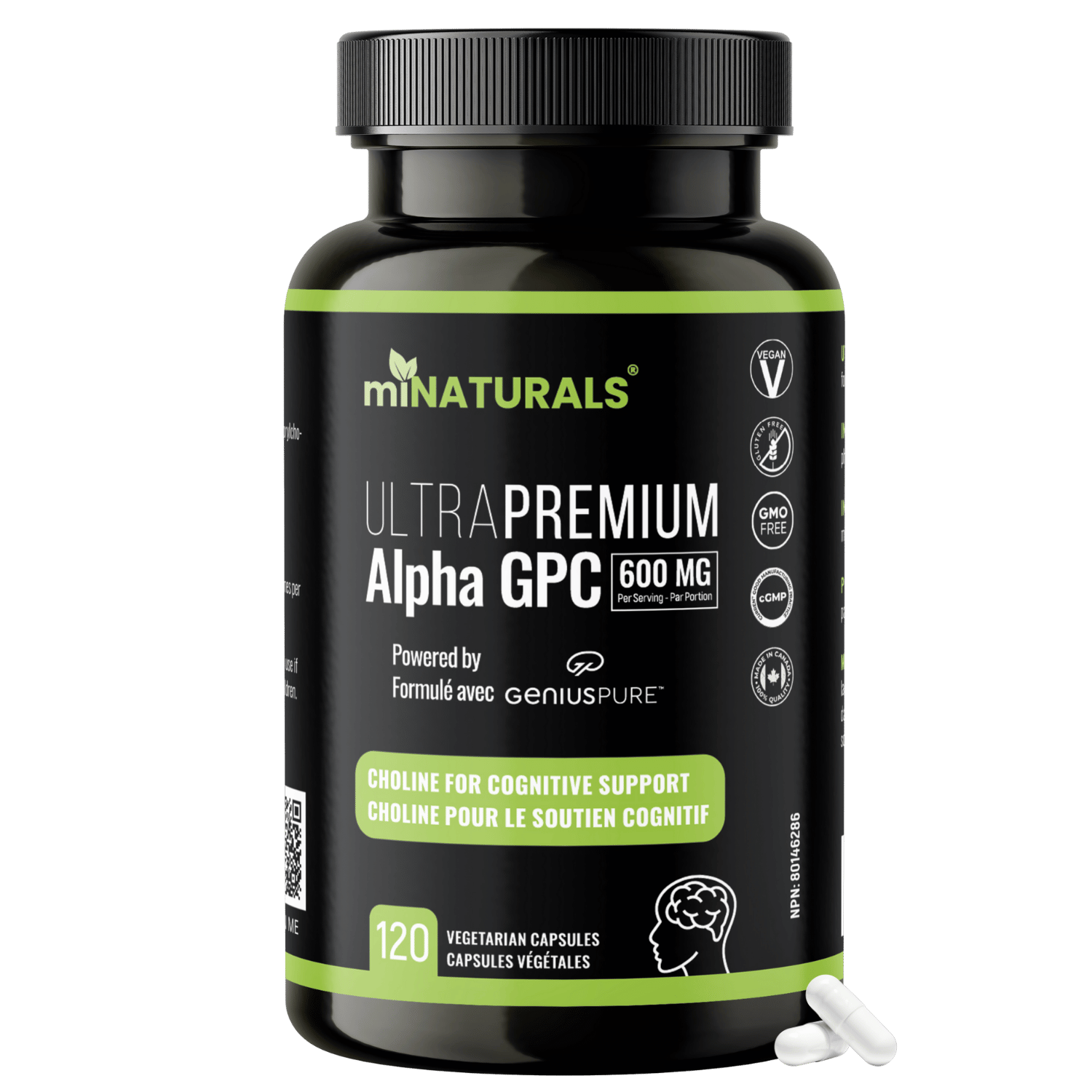 Ultra Premium Alpha GPC with GeniusPure®