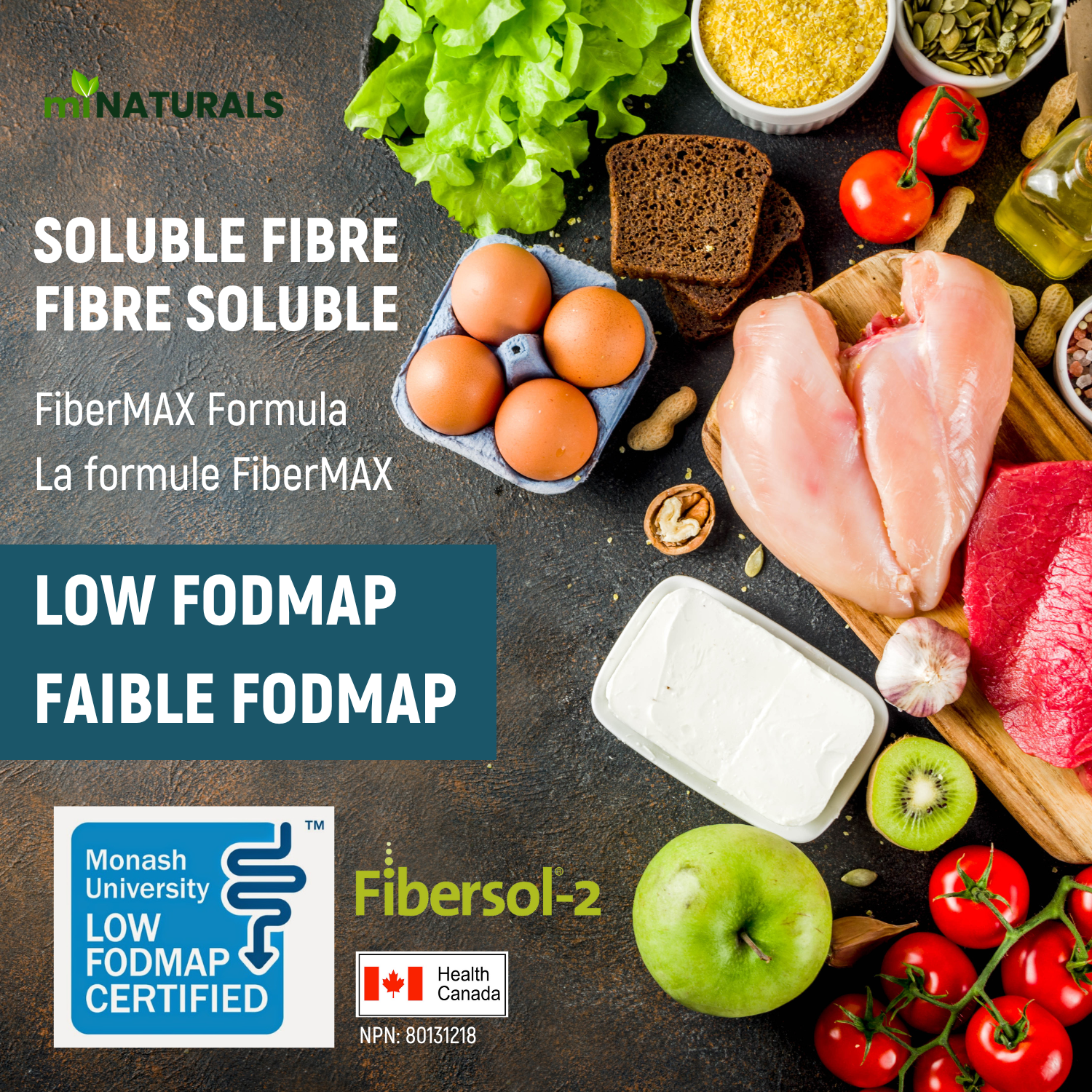 Poudre de fibres Solufiber avec Fibersol-2
