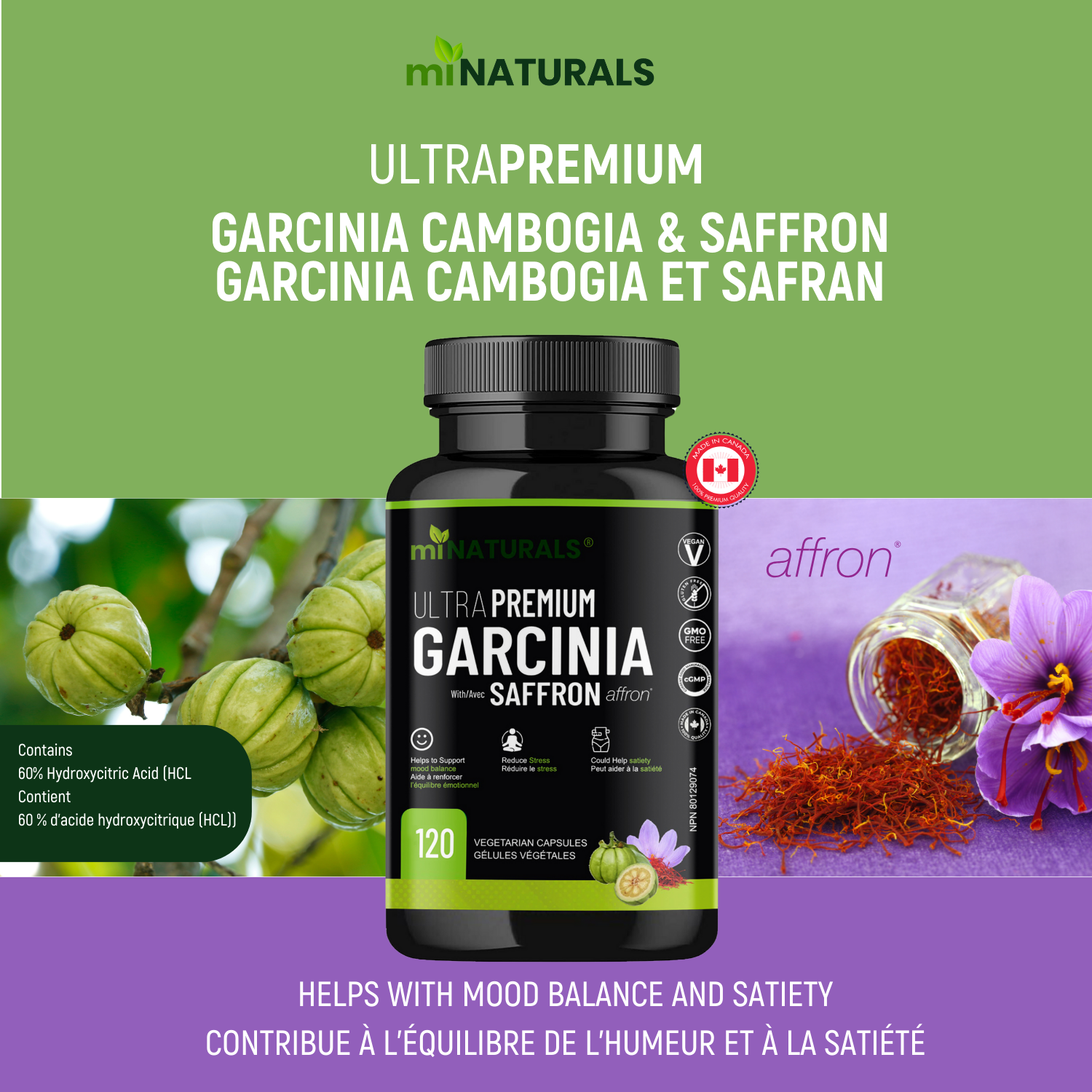 Ultra Premium Garcinia with Saffron