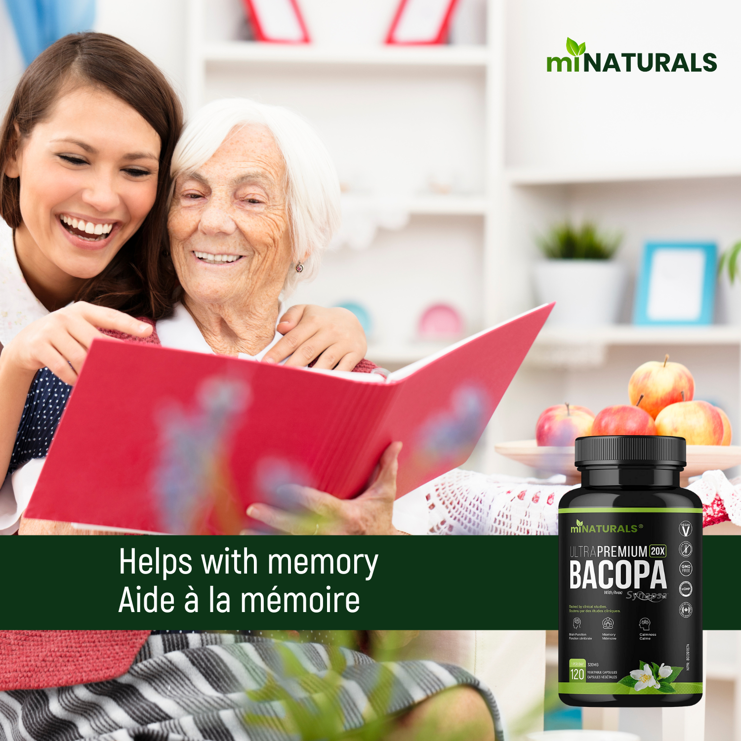 Ultra Premium Bacopa Monnieri with Synapsa