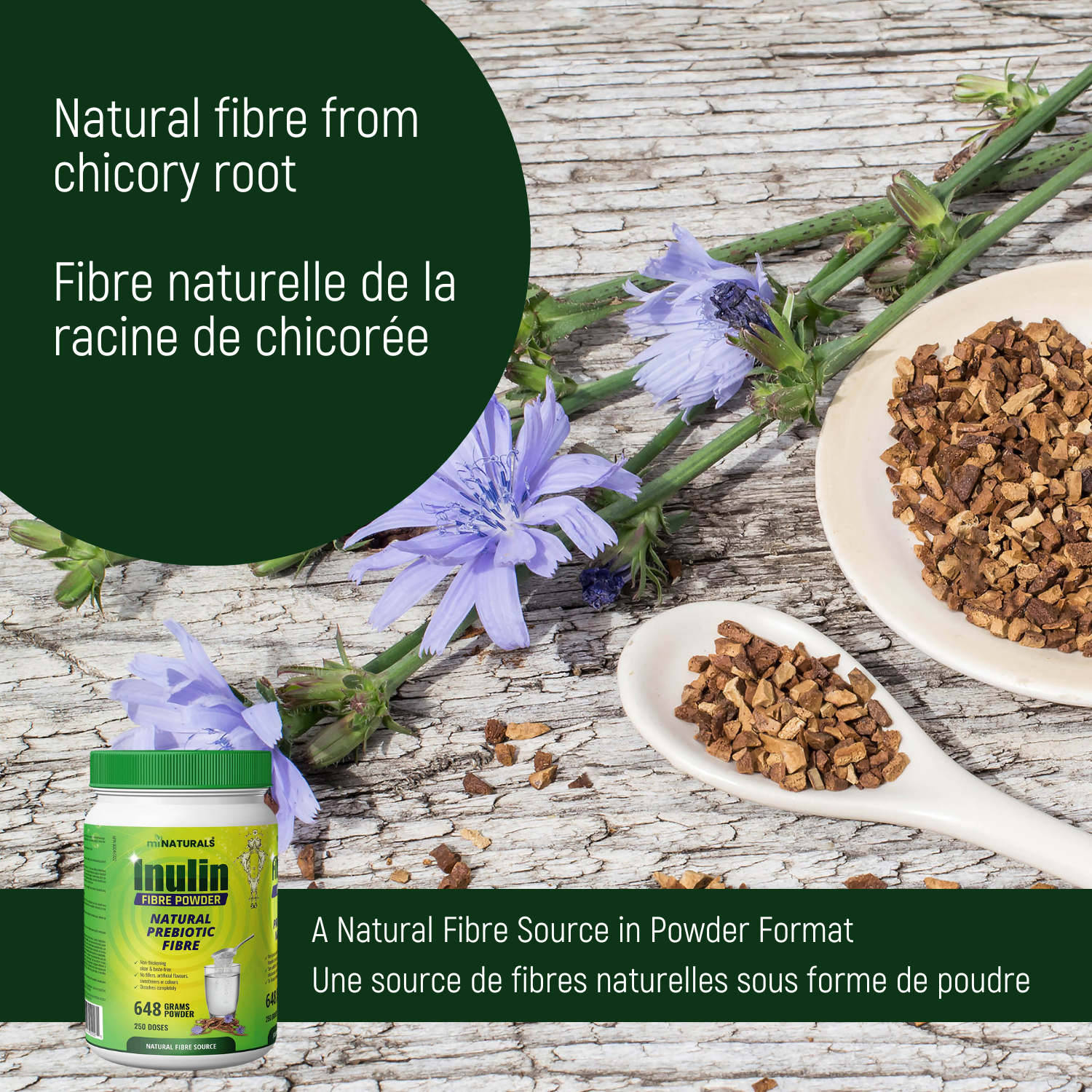 Inulin Fiber Powder - 648 grams