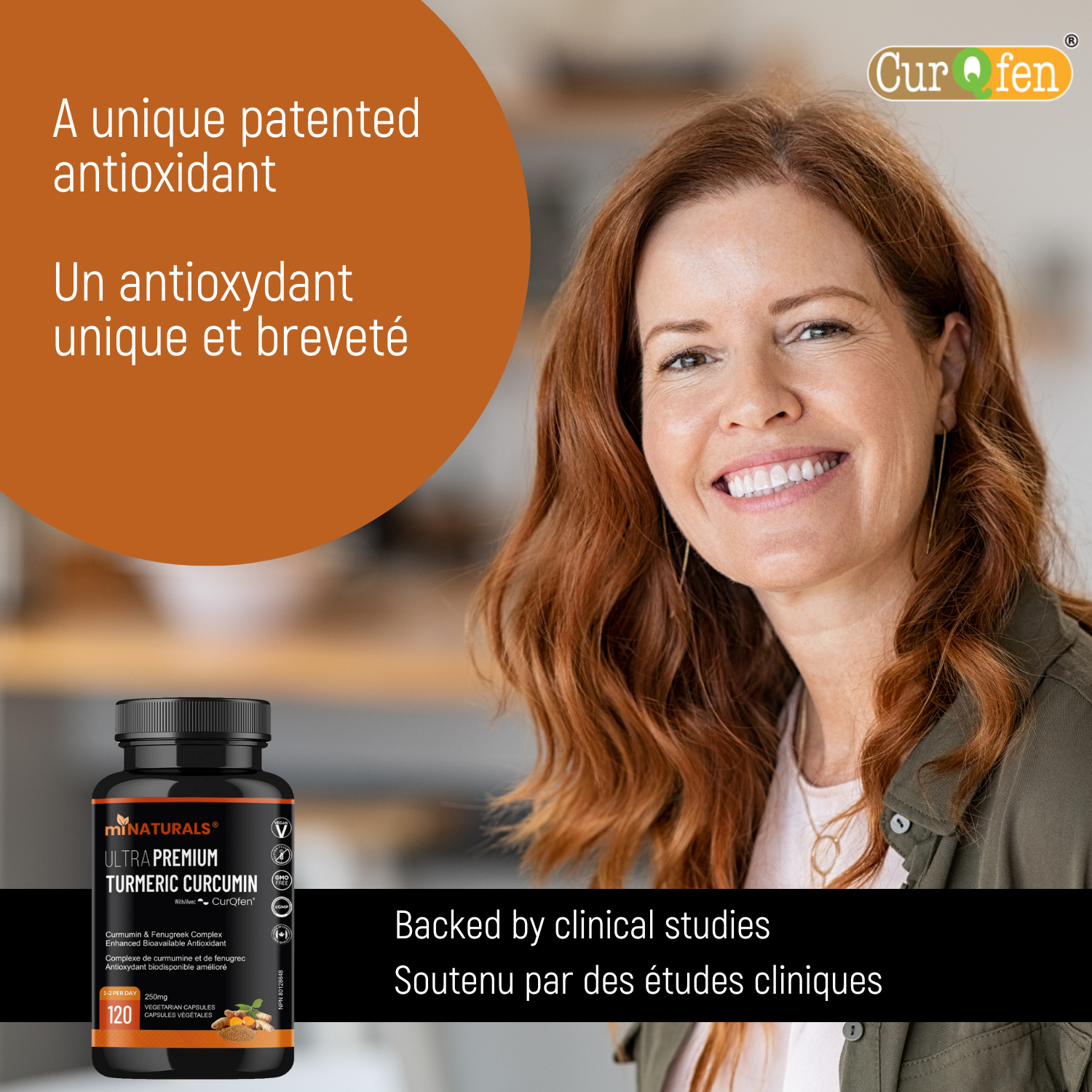 Ultra Premium Turmeric Curcumin with CurQfen