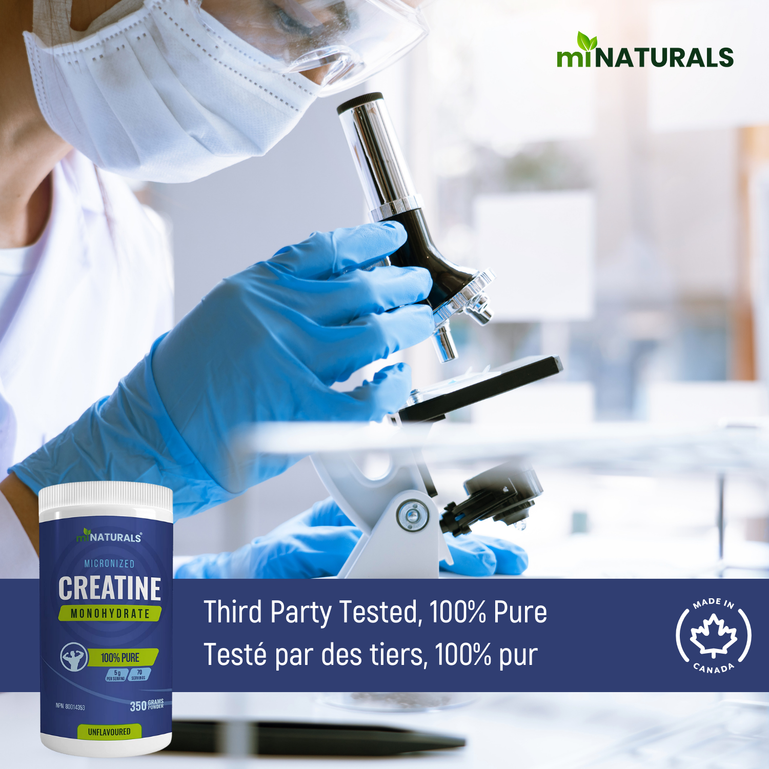 Micronized Creatine Monohydrate Powder - 350 Grams