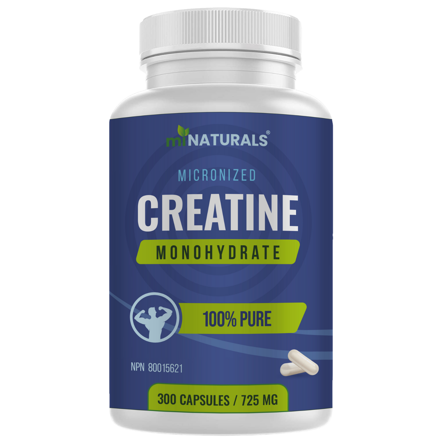 Micronized Creatine Monohydrate Capsules - 300 Capsules