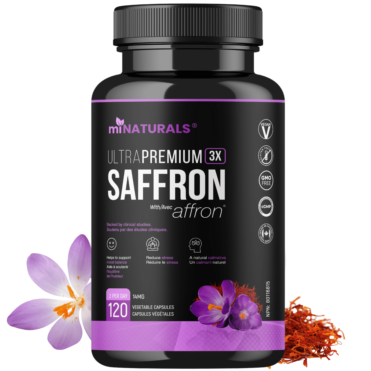 Saffron Supplements Canada Science Backed miNATURALS