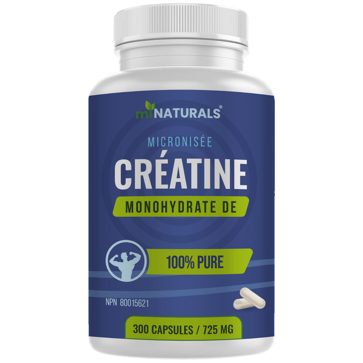 Micronized Creatine Monohydrate Capsules - 300 Capsules