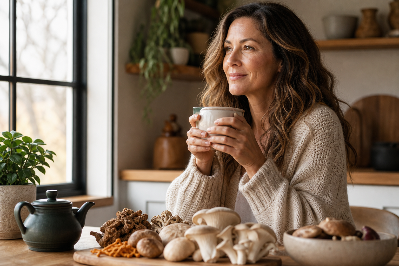 Mushroom Complex Benefits for Women Navigating Perimenopause