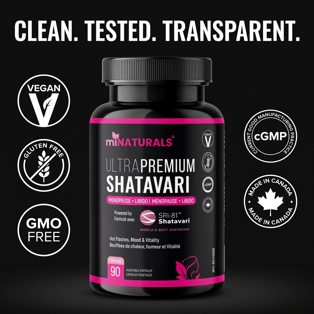 Ultra Premium Shatavari with SRI-81