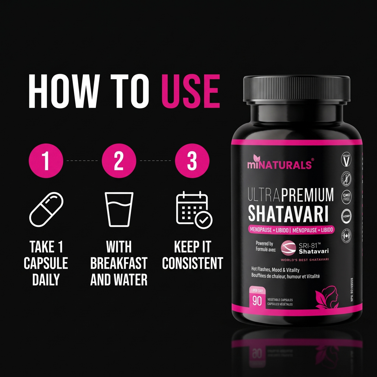 Ultra Premium Shatavari with SRI-81