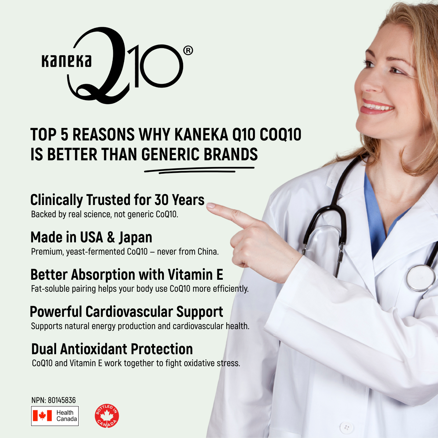 Ultra Premium CoQ10 with Q10 and Vitamin E