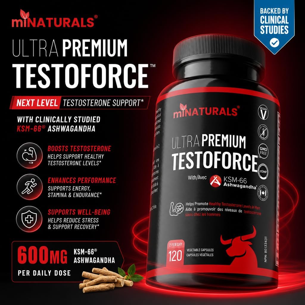 Ultra Premium Testoforce with Ashwagandha KSM-66
