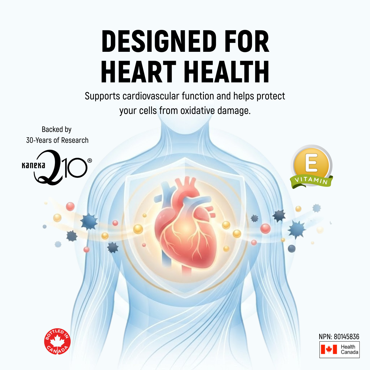 Ultra Premium CoQ10 with Q10 and Vitamin E