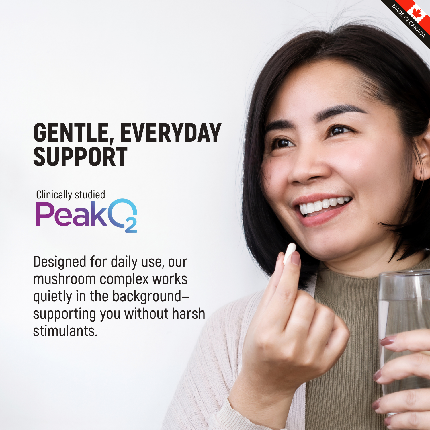 Complexe de champignons ultra premium avec Peak02