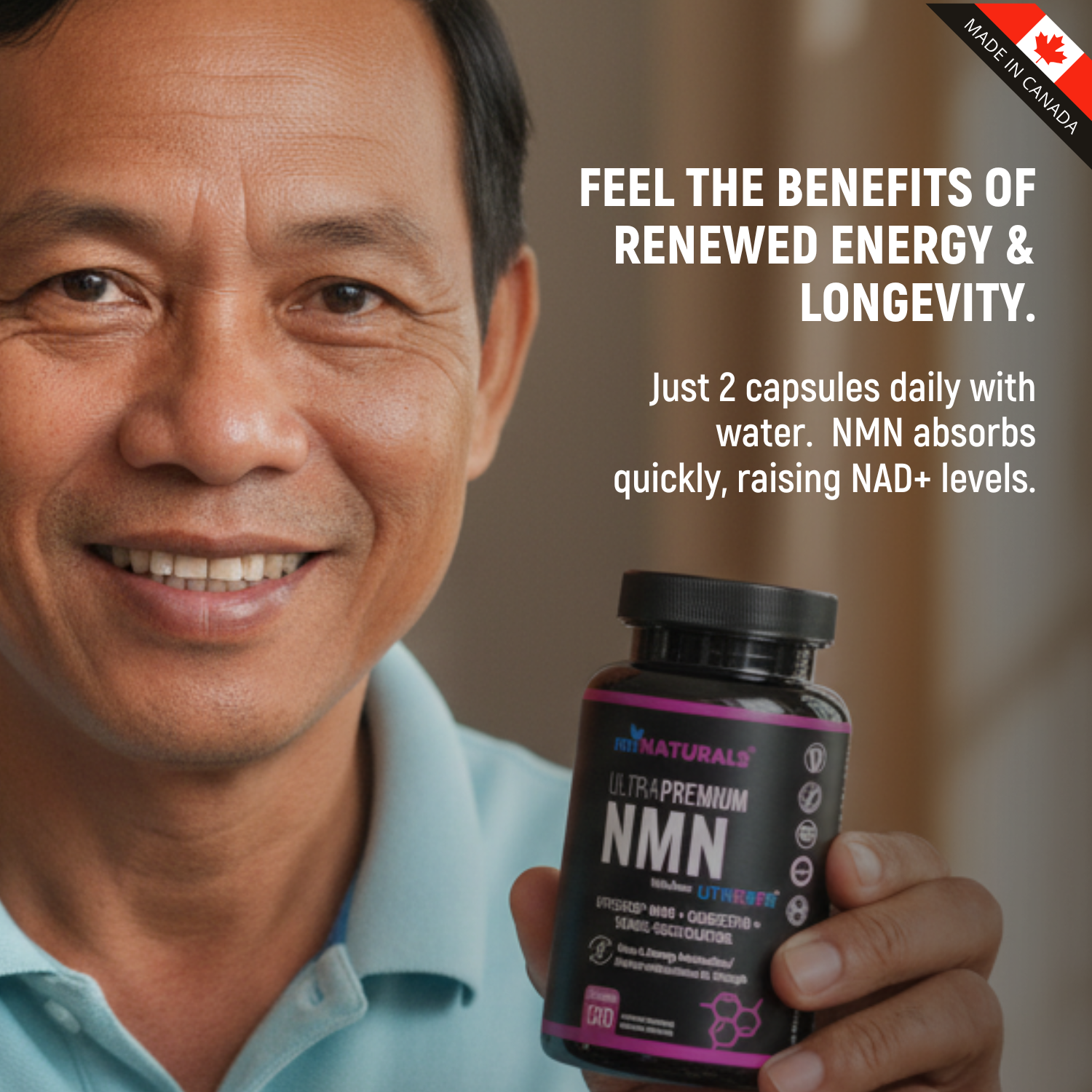 Ultra Premium NMN With Uthever®