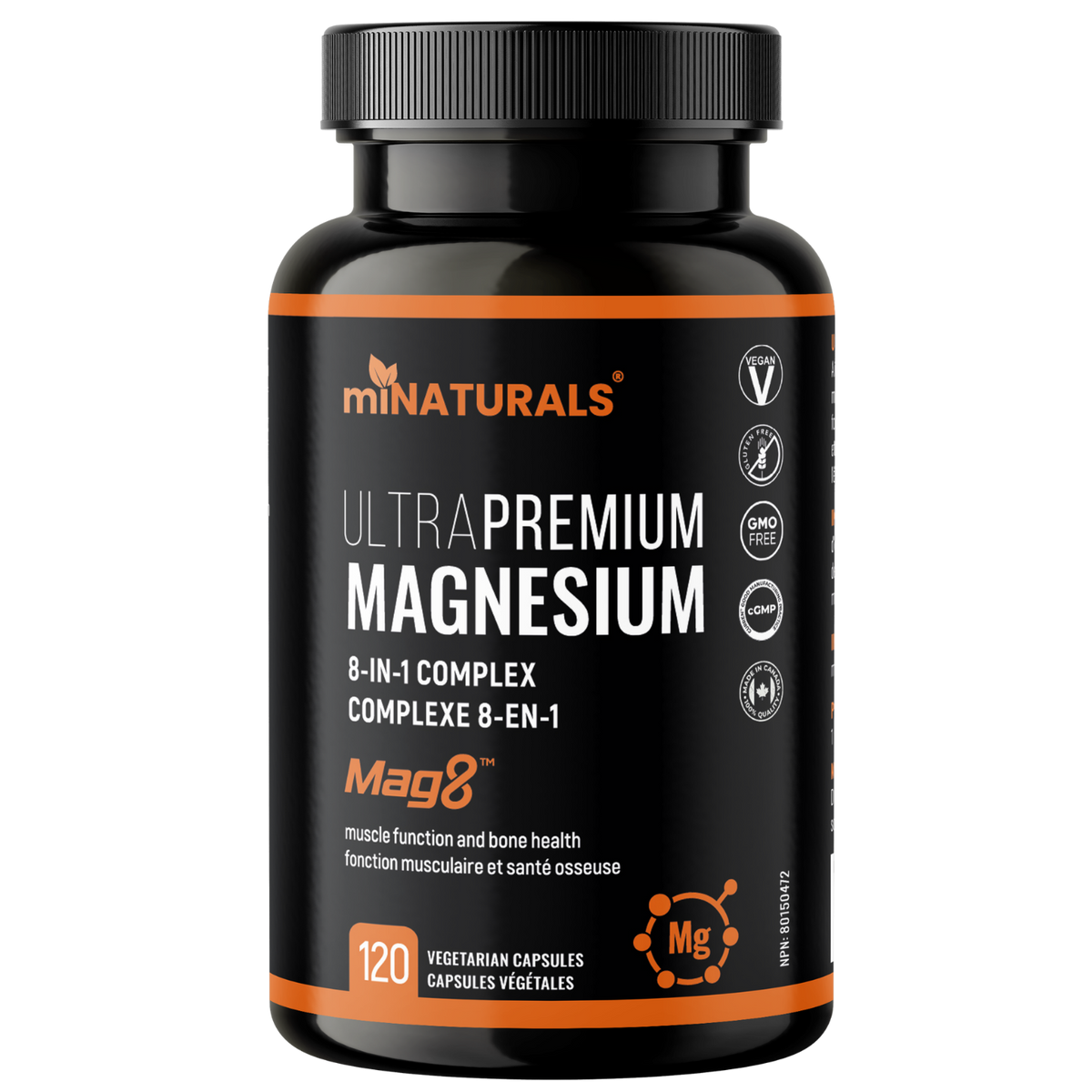 Ultra Premium Magnesium, 8-in-1 Complex - Mag8