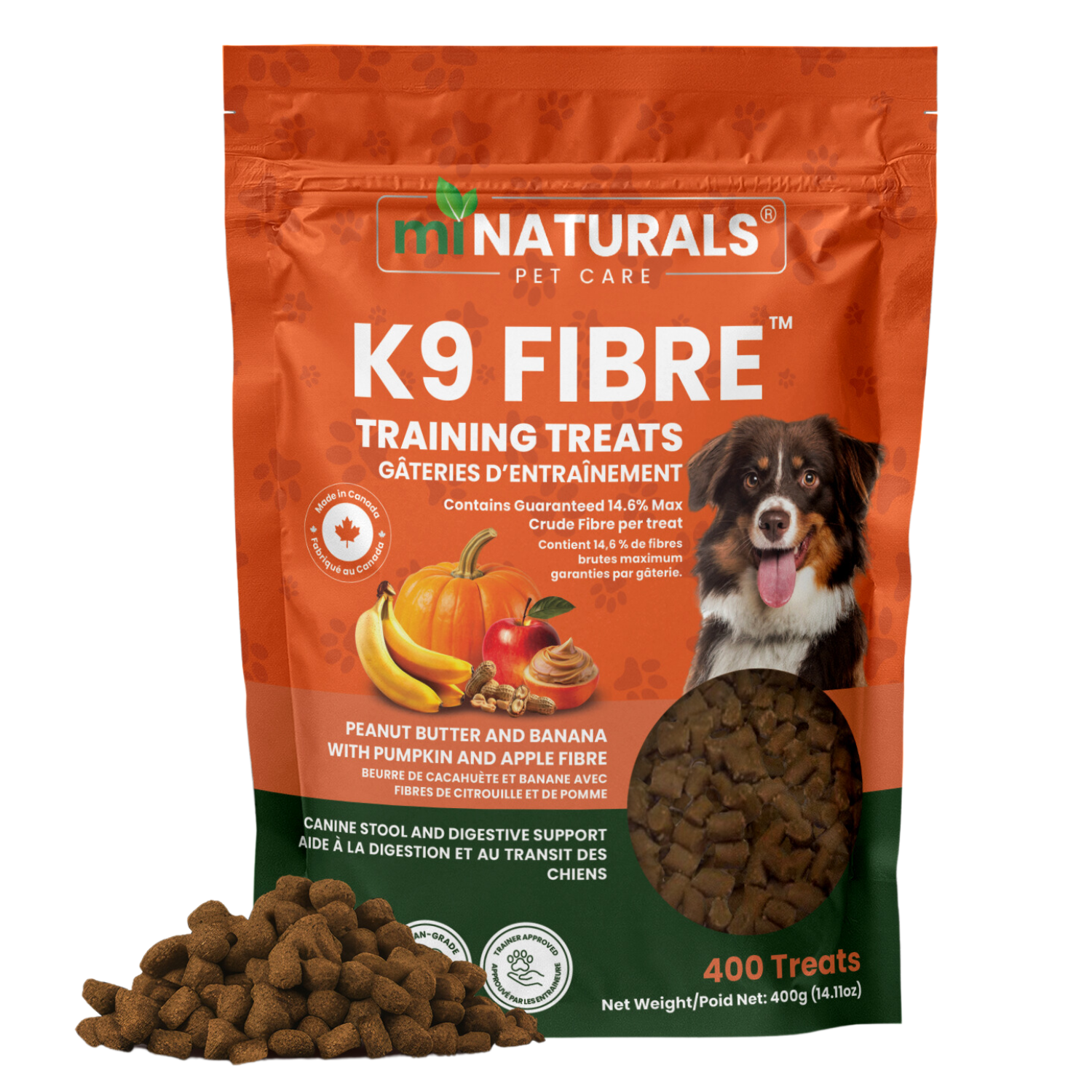 Friandises d'entraînement K9 Fibre (400 friandises)