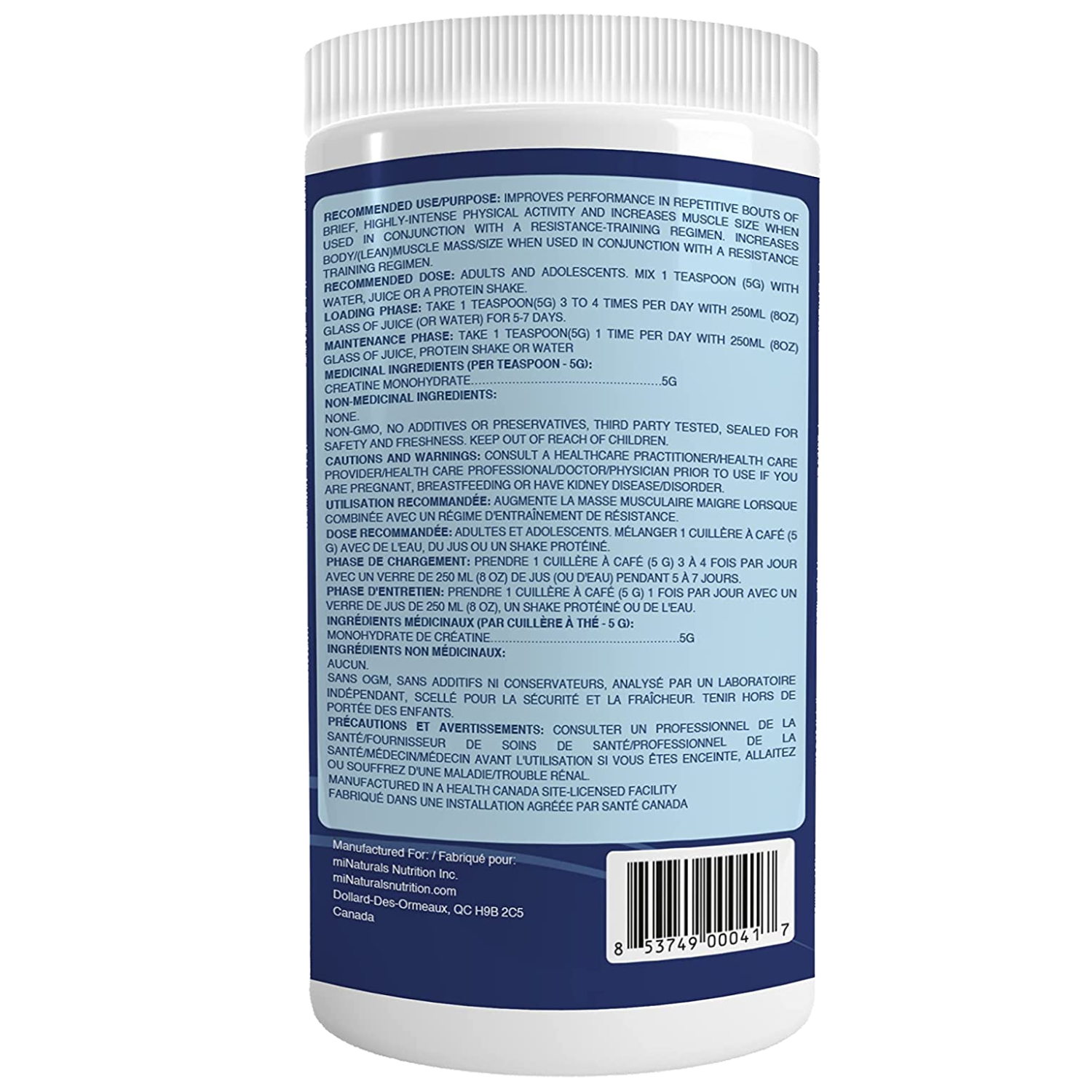 Micronized Creatine Monohydrate Powder - 350 Grams