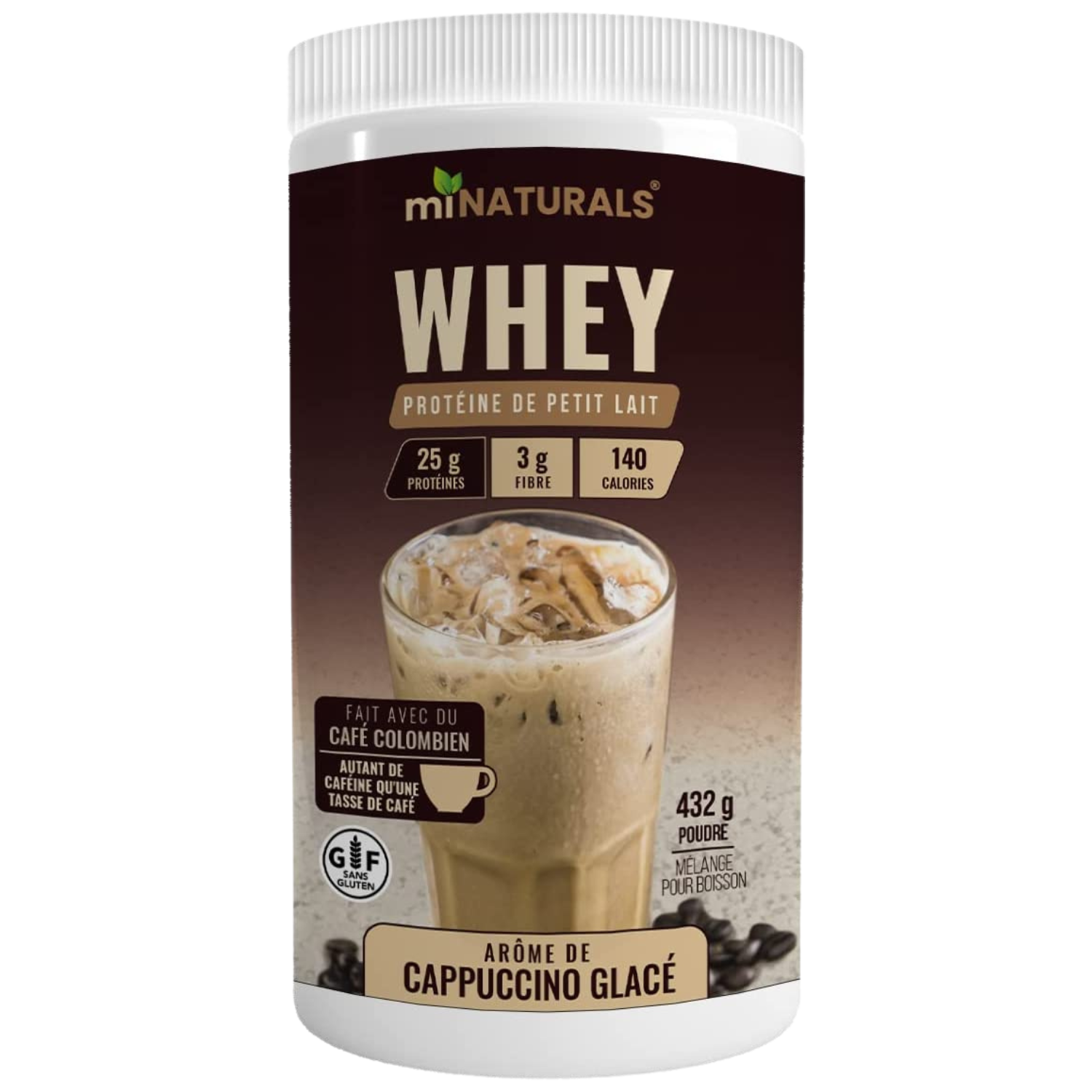 Whey High Protein Drink Mix - Iced Cappuccino Flavour